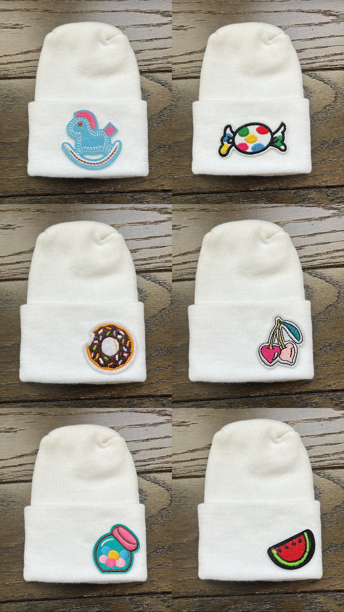 NEW patched hospital hats