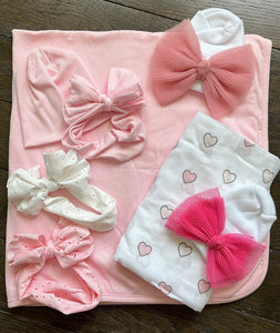 NEW eyelet oversized bow headbands