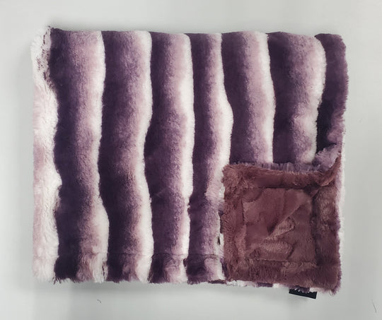 Stunning lux ombre minky blanket