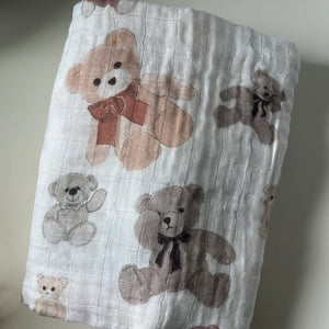 Ombré teddy swaddle