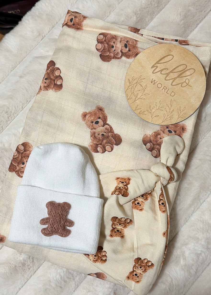 Deluxe coming home teddy set