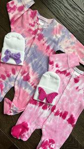 Tie dye girl gift set