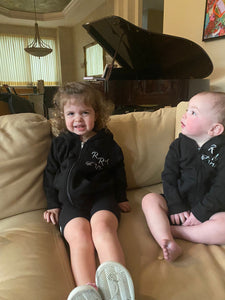 Kids bridal/groom zip ups