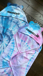 Personalized Tie Dye & Baby Towel