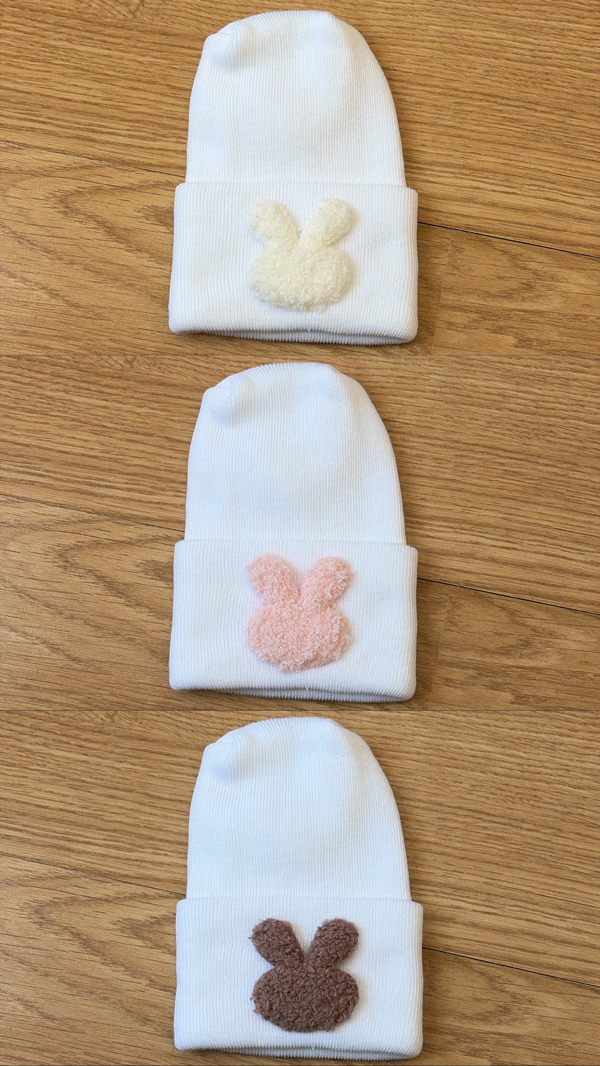 NEW oversized bunny hospital hat