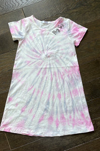 Girls splatter paint dress