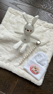 Bunny lovie gift set