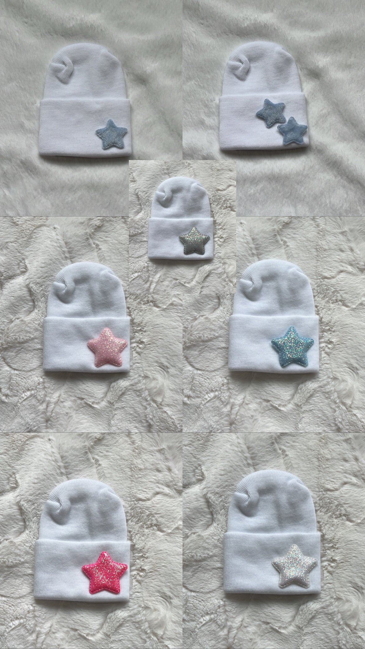 NEW star hospital hats