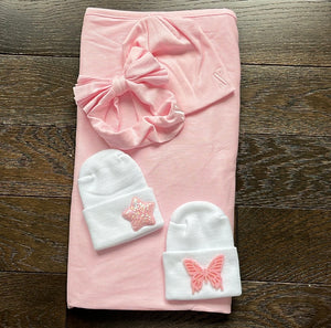 Baby pink girly take home set