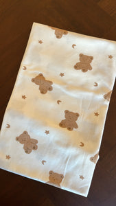 Butter soft gender neutral teddy swaddle