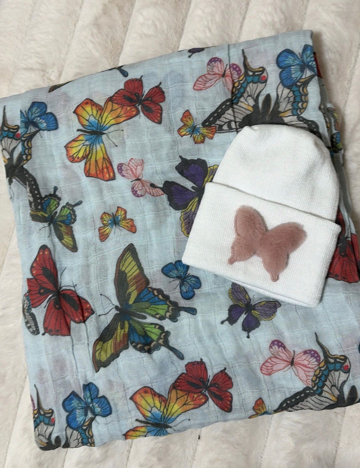 Wildflower butterfly set