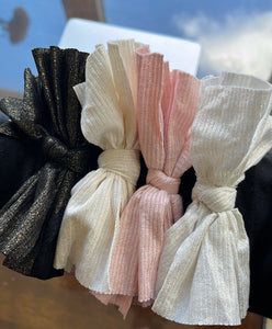 NEW shimmer baby bow headbands