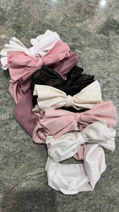 NEW shimmer baby bow headbands