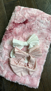 NEW shimmer baby bow headbands