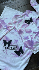 Personalized Tie Dye Layette Set