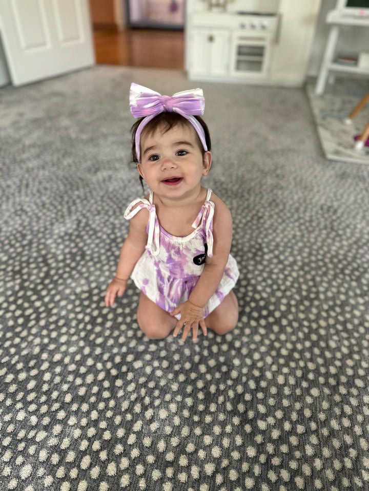 NEW bow romper summer set