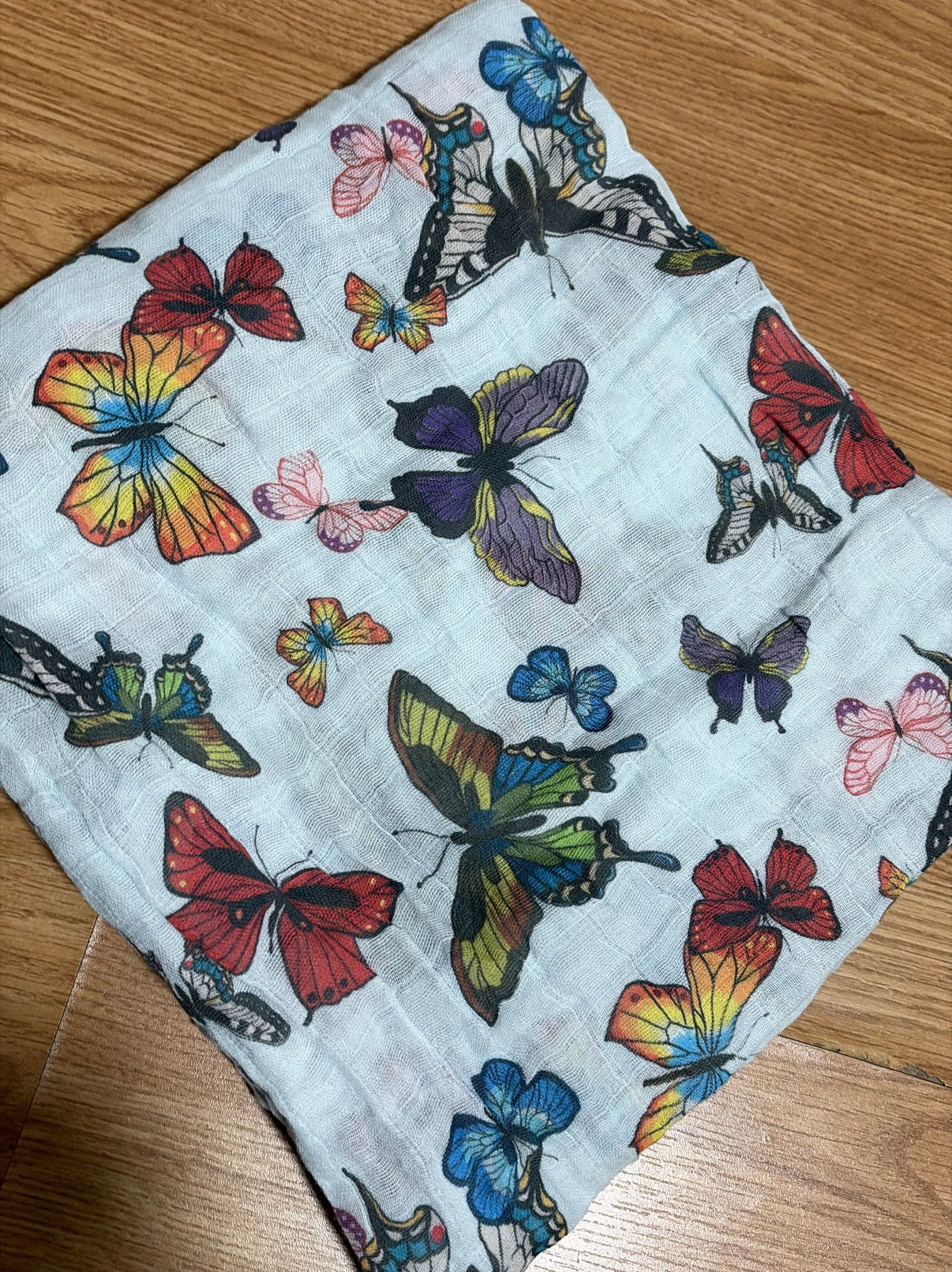 Wildflower butterfly swaddle