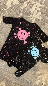 Custom splatter paint sweat set