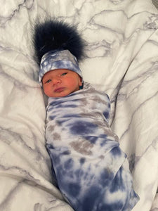 Tie Dye Swaddle Set