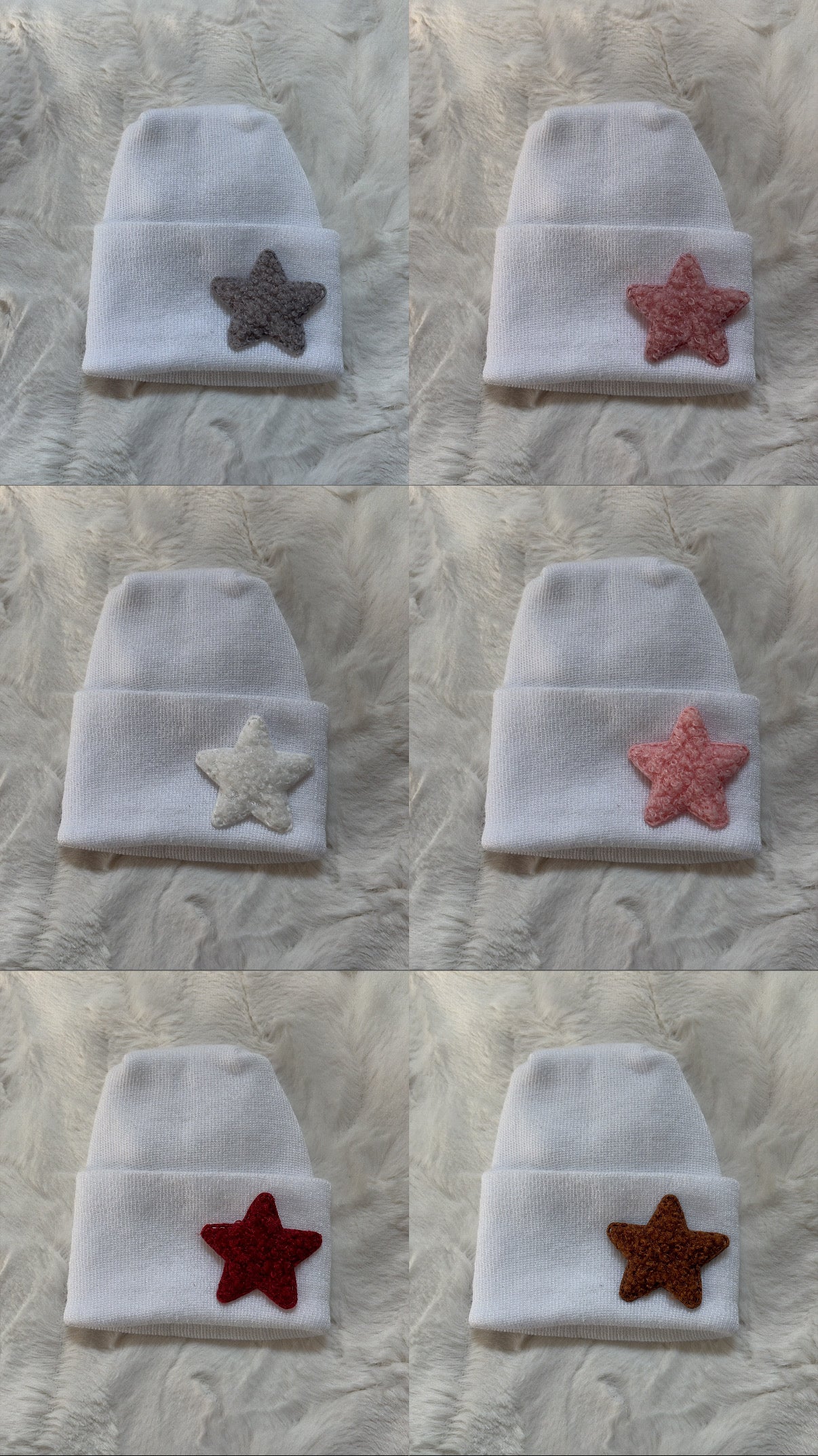 NEW furry star hospital hats