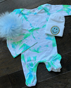 Neon baby boy gift set