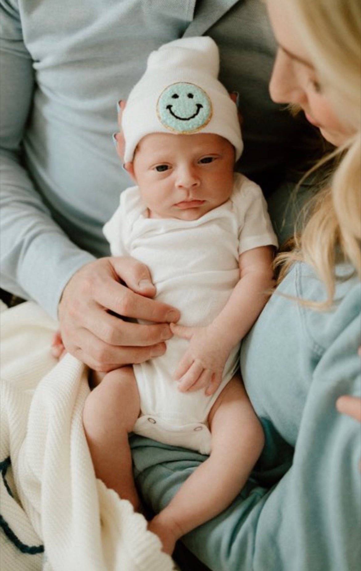 NEW smiley face hospital hats