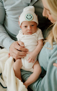 NEW smiley face hospital hats