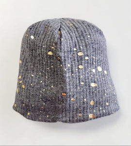 NEW ribbed splatter beanies