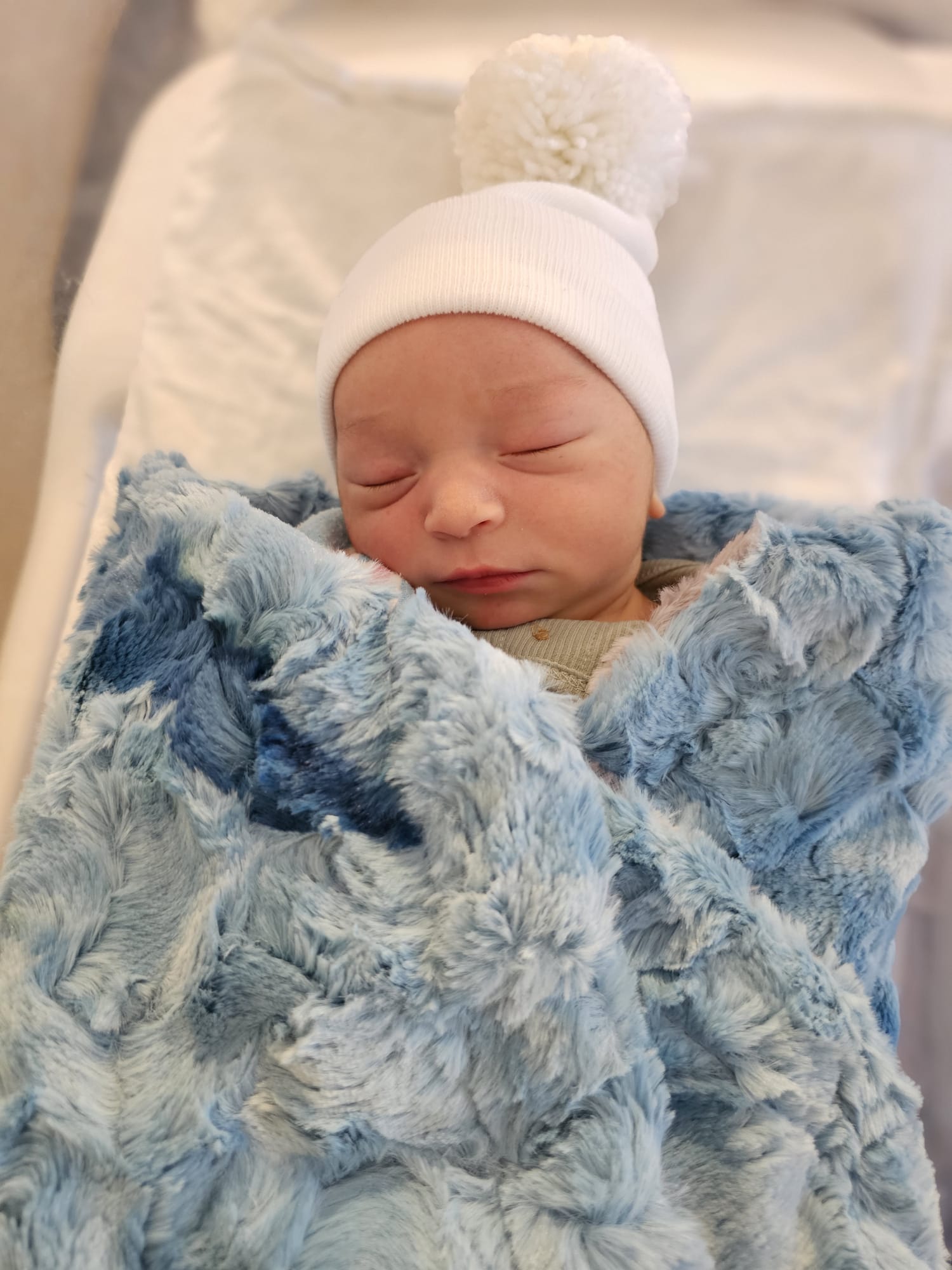 Pom Pom Hospital Hat