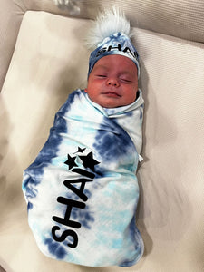 Tie Dye Swaddle Set