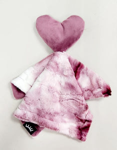 NEW heart minky plush lovies