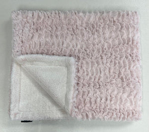 NEW tuscany wave mauve minky blanket