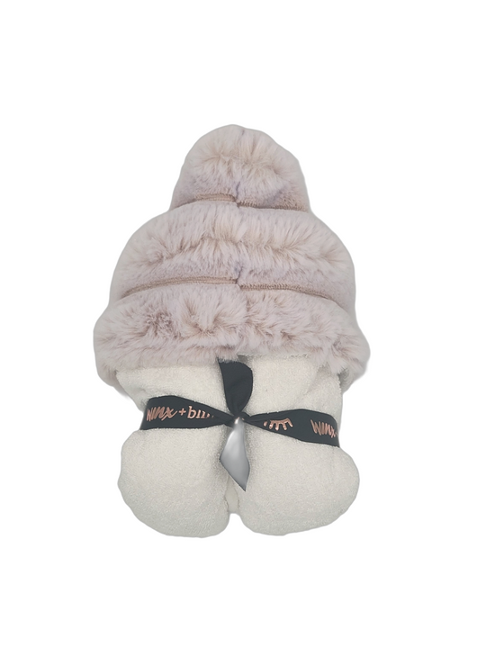 NEW baby rolls hooded towel