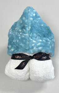 NEW boys minky hooded towels