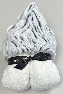 NEW boys minky hooded towels