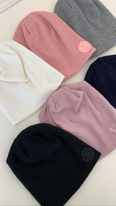 Basic ribbed beanies