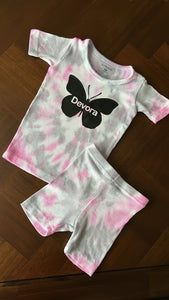 Personalized Tie Dye Ribbed Sets