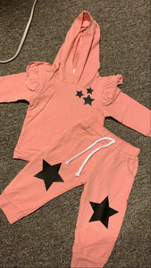 Baby-girls sweat set