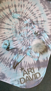 Personalized Tie Dye Layette Set