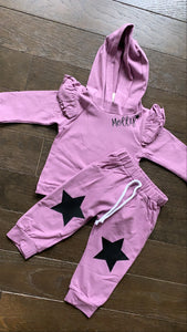 Baby-girls sweat set