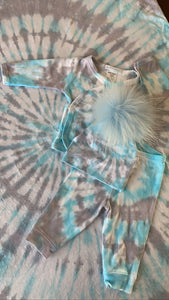 3 piece custom tie dye take home set