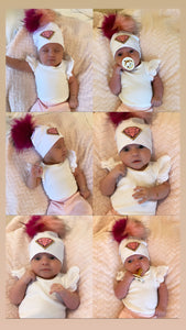 Girls NEW pom pom hats