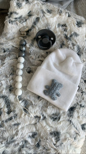 Stunning gray boy gift set