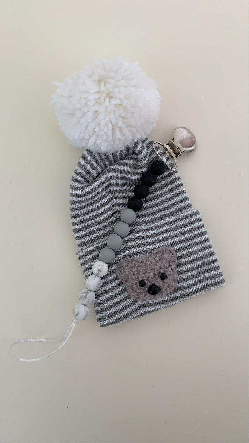 Pom Pom Hospital Hat