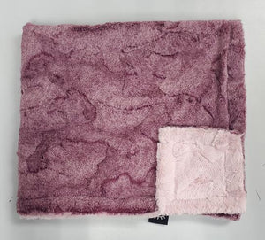 Dusty rose minky collection