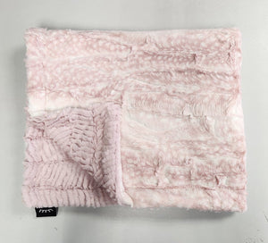 NEW baby pink minky blankets