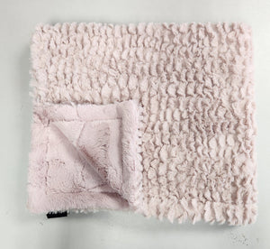 NEW baby pink minky blankets