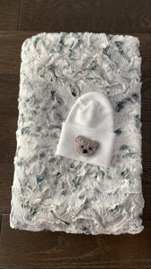 Blanket & Hospital hat set