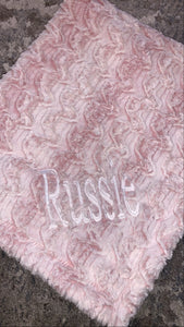 Princess minky blanket