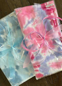 Super soft tie dye swaddles